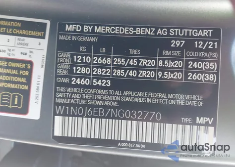 2022 Mercedes-Benz Amg Glc 43 4Matic Coupe z USA, uszkodzony, nr VIN W1N0J6EB7NG032770